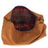 Western Bag in Rustic Brown Embossed Leather
