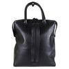 Convertible Backpack in Black Embossed Leather - FINAL SALE NO EXCHANGE
