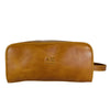 Travel Case in Cognac color Leather