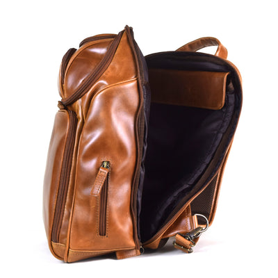 Backpack XL in Cognac Leather