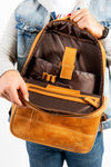 Backpack - City Backpack In Cognac Leather