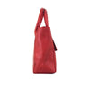 Foldover Tote in Rustic Red Leather- Not Concealed