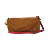 Foldover Tote in Rustic Red Leather- Not Concealed