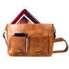 Montana Portfolio Briefcase in Cognac Leather