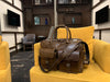 Overnighter Briefcase in Chocolate Leather