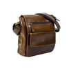 Urban Messenger Bag in Chocolate Leather