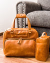 Travel Bags - Vancouver Travel Bag In Cognac Leather